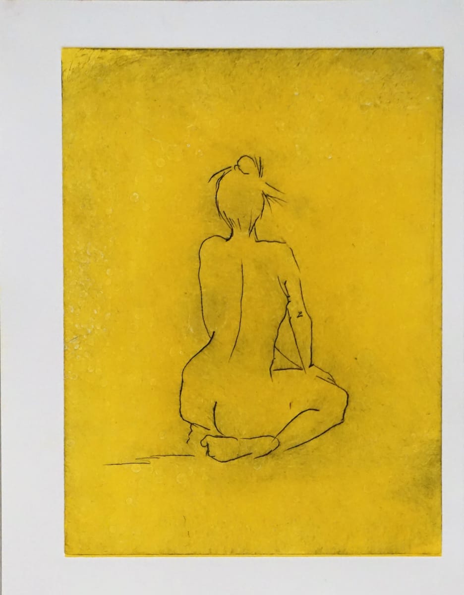 Woman Sitting Proof #2 by Eric Saint Georges