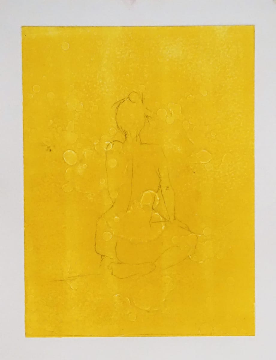 Woman Sitting Proof #1 by Eric Saint Georges 