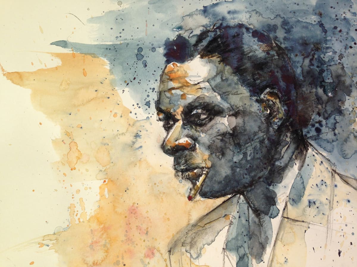 Portrait by Eric Saint Georges 