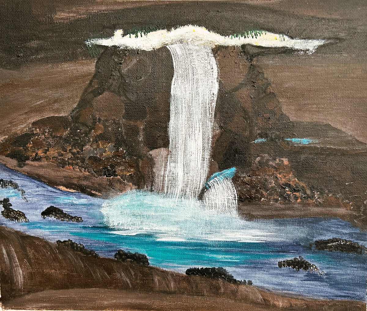 Mysterious Cave by Glynell Art, Image 1.
