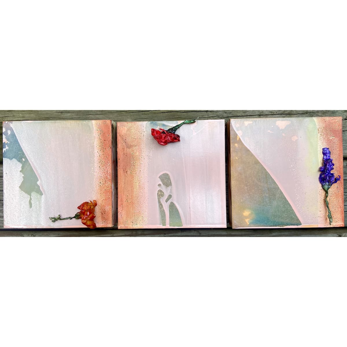 “Wabi Sabi Womanhood” (a triptych) by Rachel Pruzan 