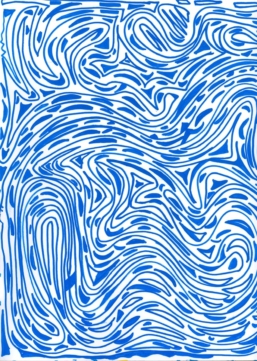 "Happy Blues" by Marcel Roche, Image 1.