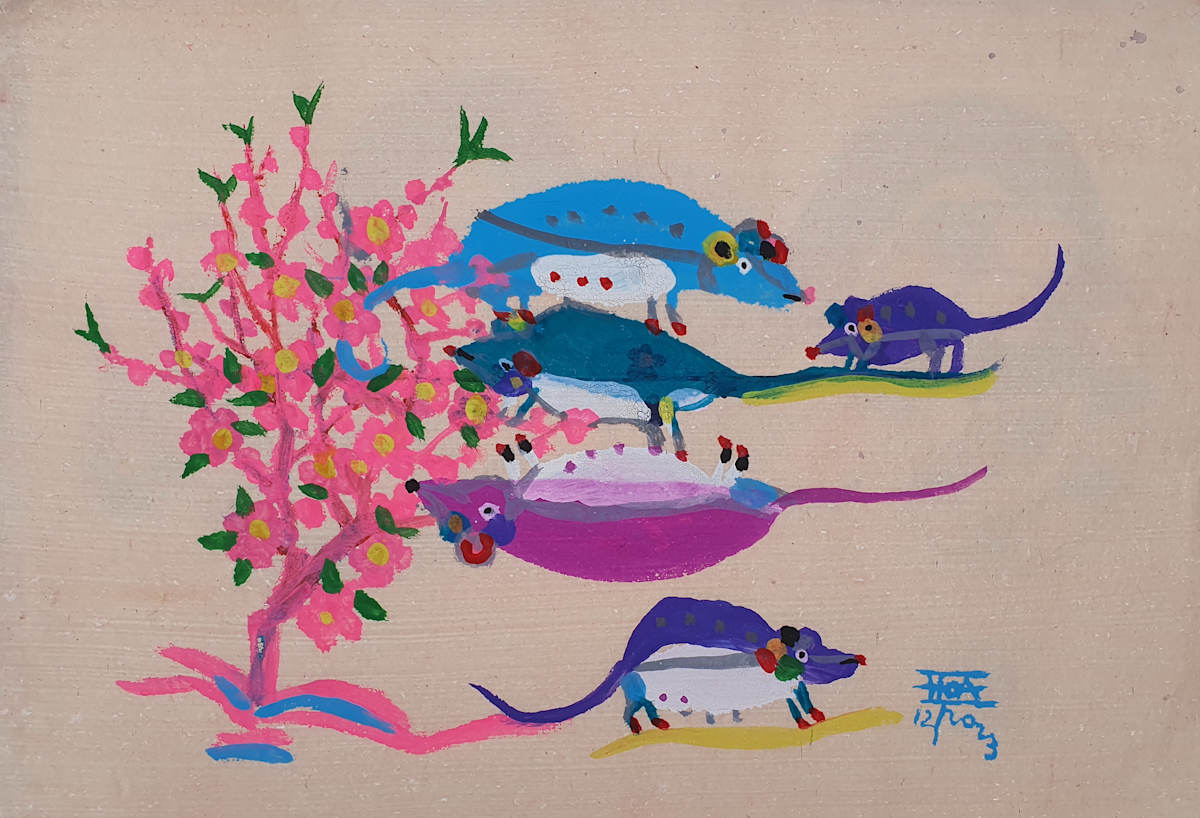 Year of the Rat by Đặng Xuân Hòa 