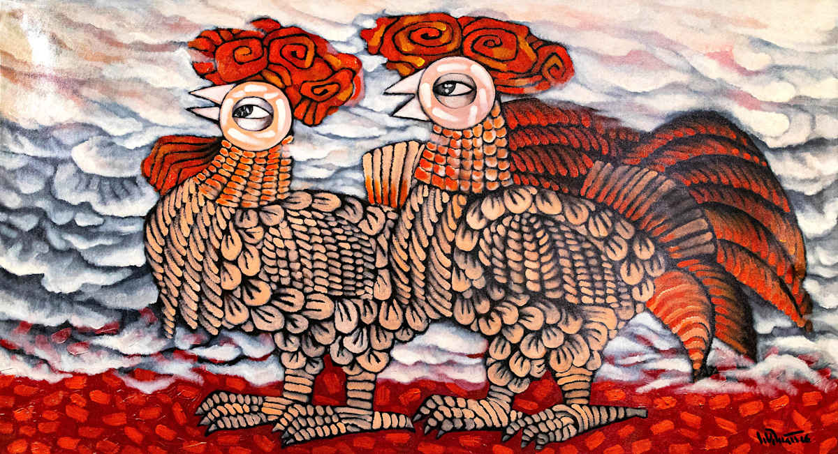 Mừng Năm Dậu 2 by Lê Võ Tuân 