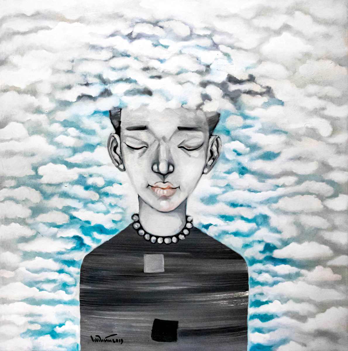 Mây trắng by Lê Võ Tuân 