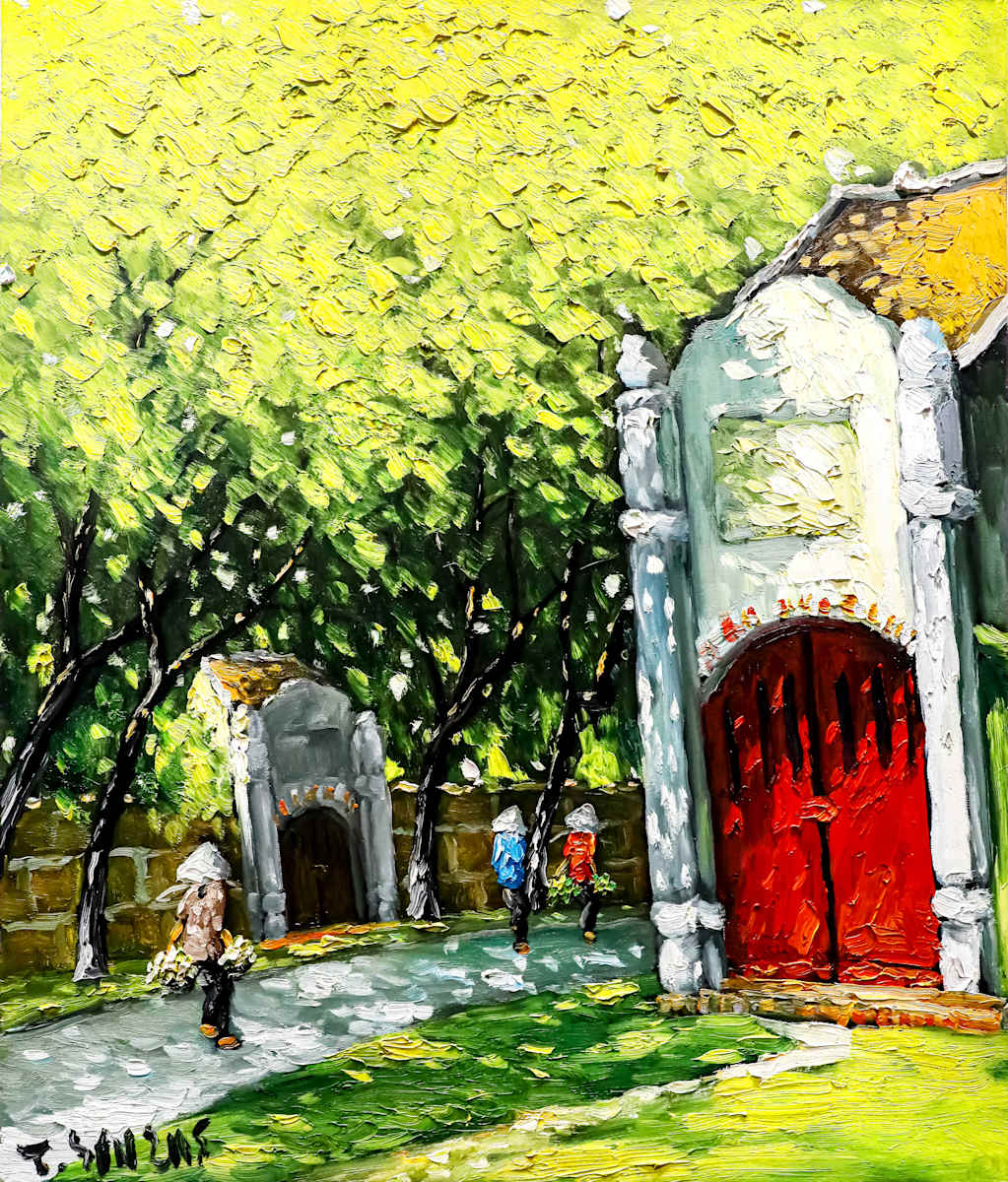 Flower Vendors by Lê Thanh Sơn 
