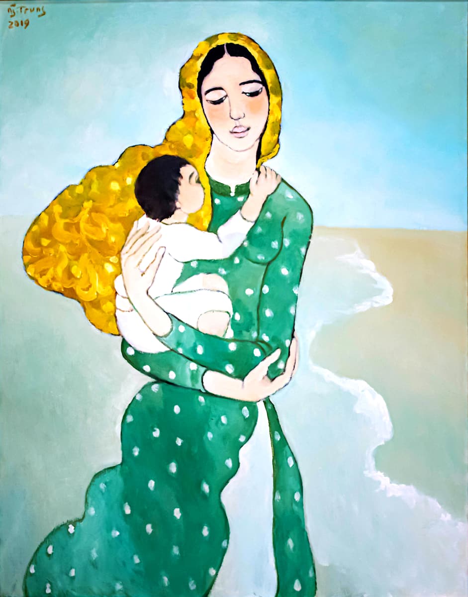 Mother's Love by Nguyễn Trung 