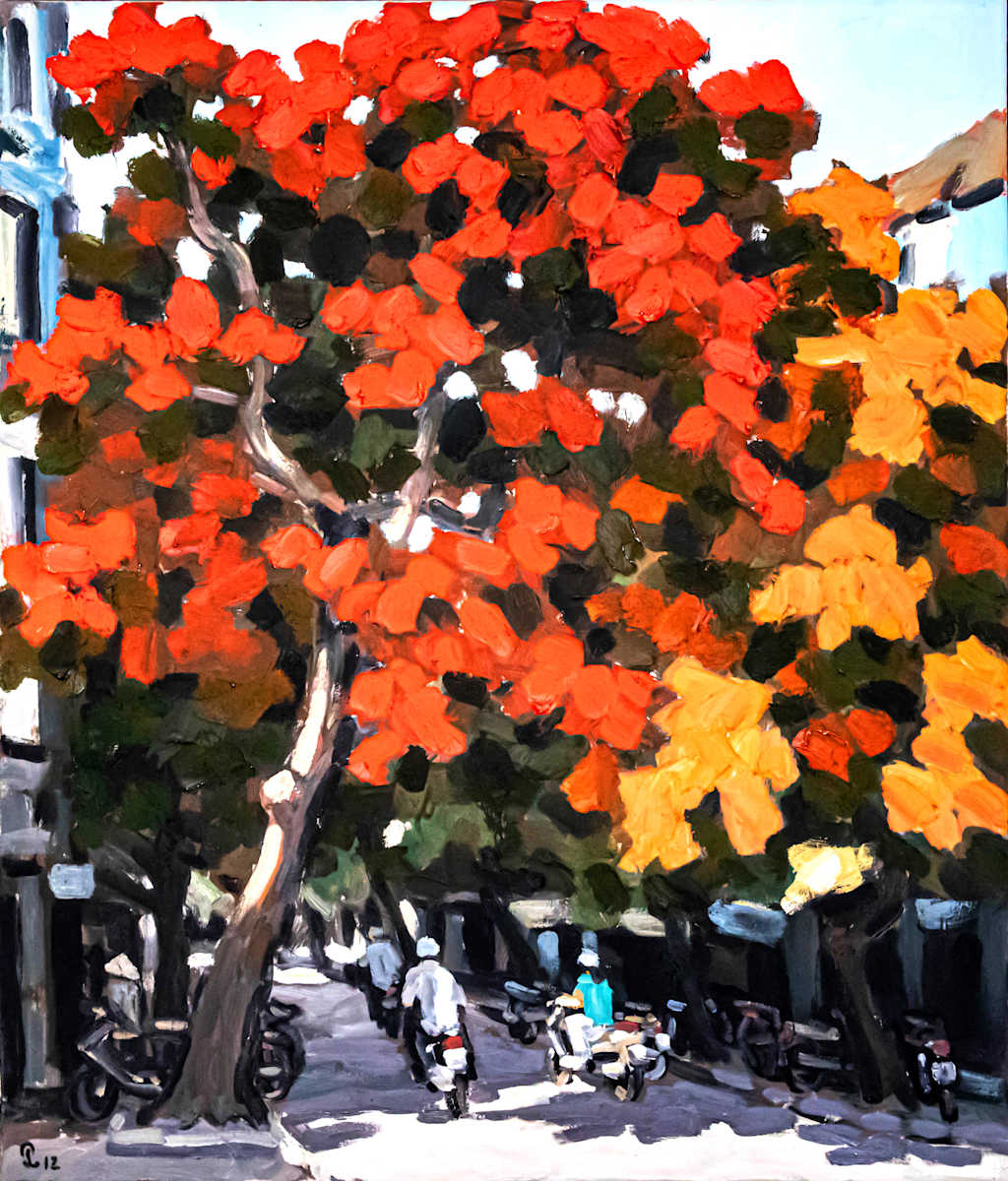 Autumn in Hanoi by Phạm Luận 