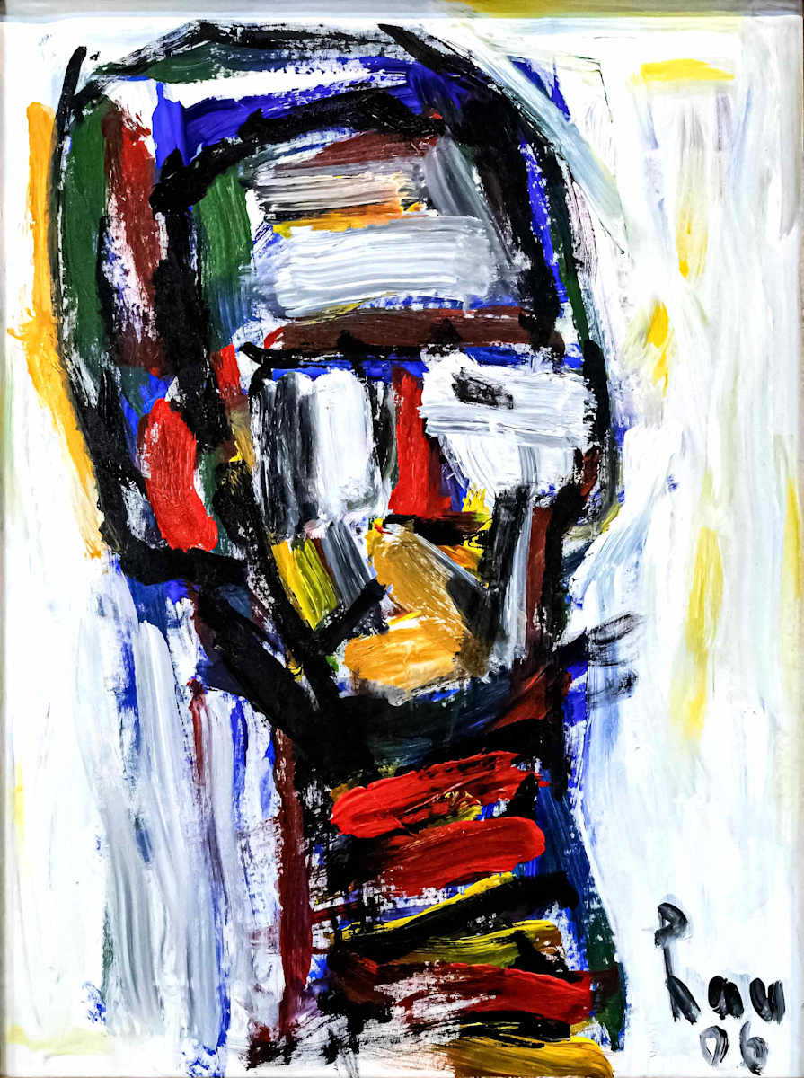 Self Portrait by Trần Lưu Hậu 