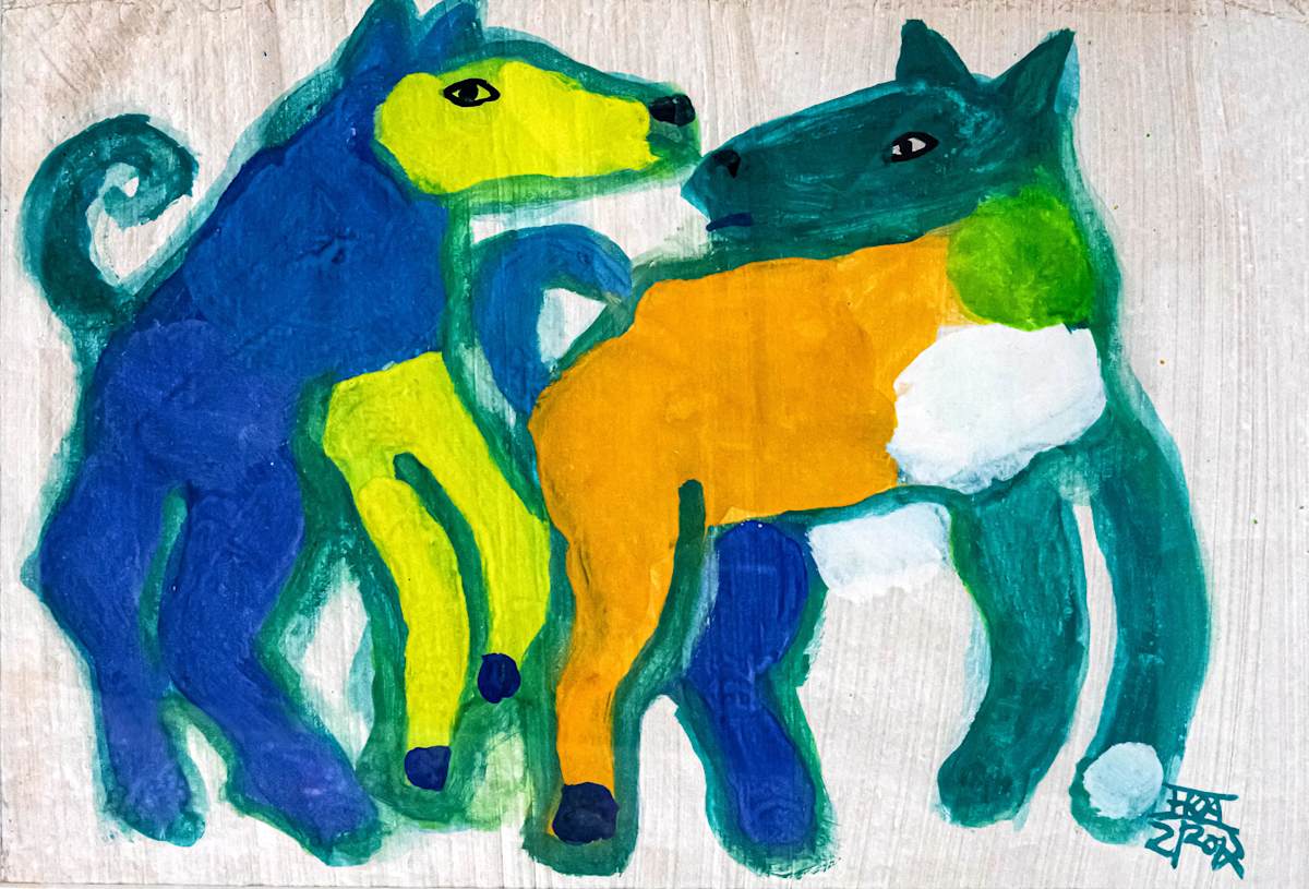 The Year of Dogs by Đặng Xuân Hòa 