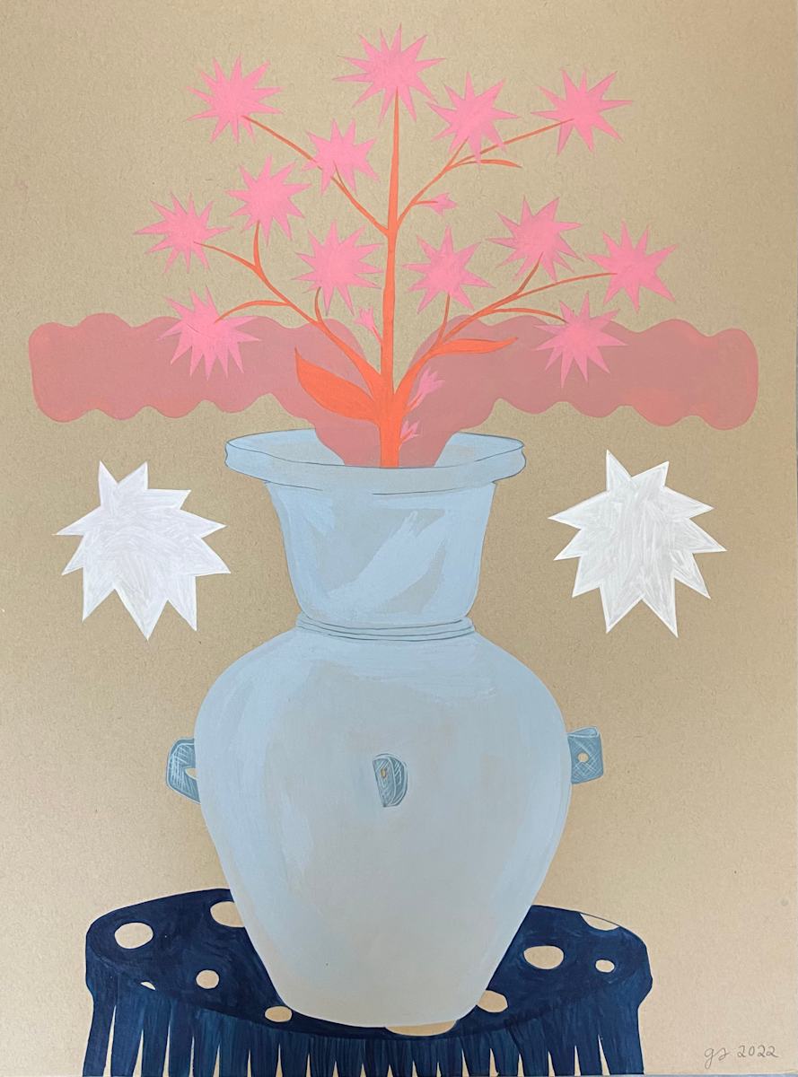 Jar with four handles 