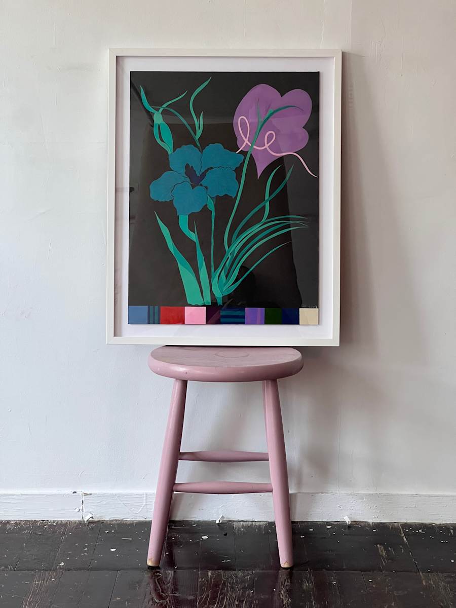 Moonflower(framed) by GEMMA BAILEY 