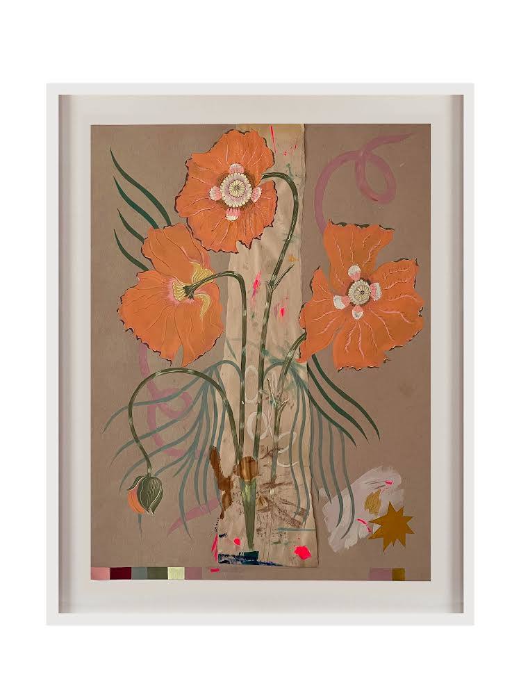 May’s Flower’s(Framed) by GEMMA BAILEY 