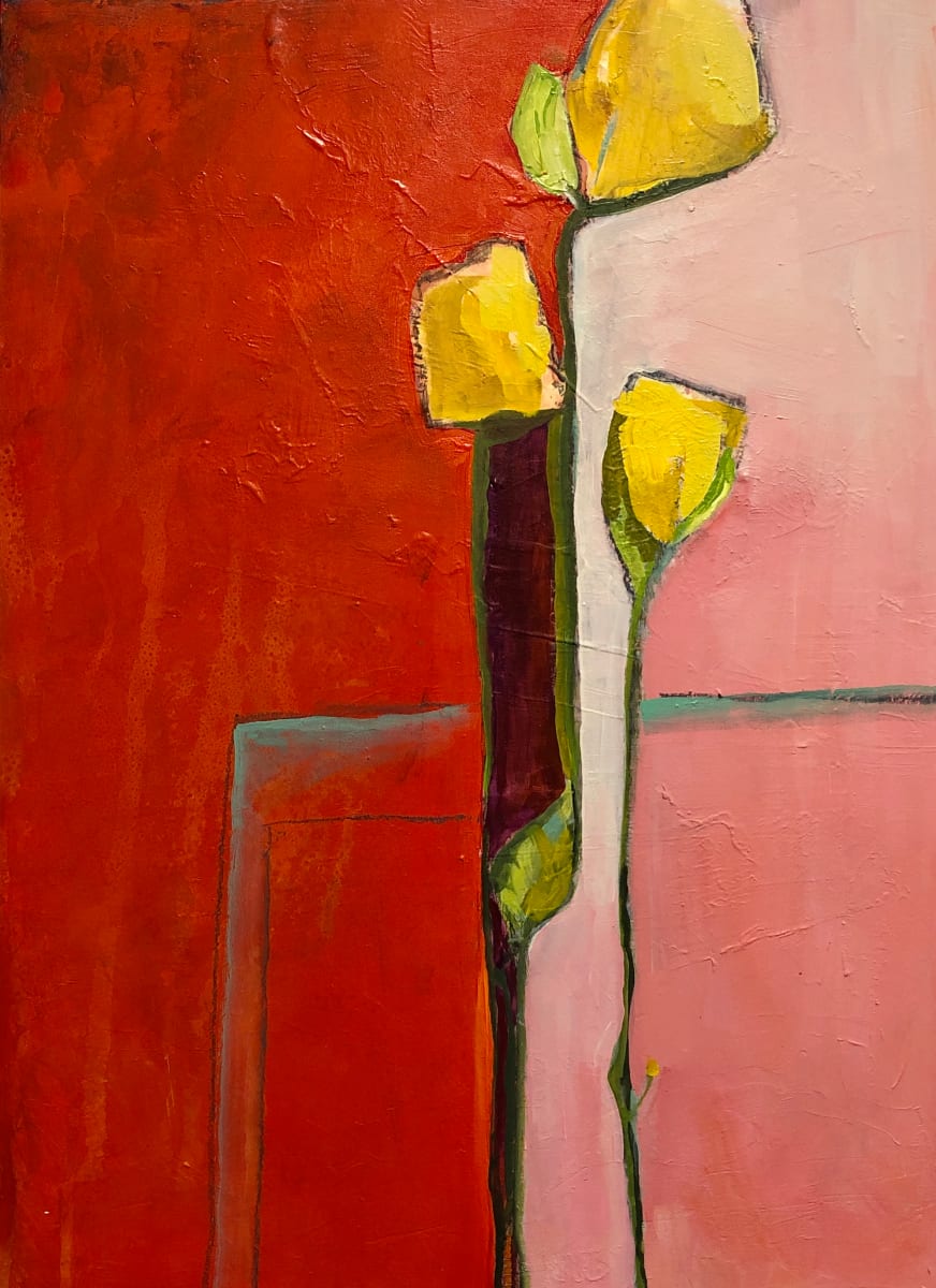 Three Yellow Flowers 