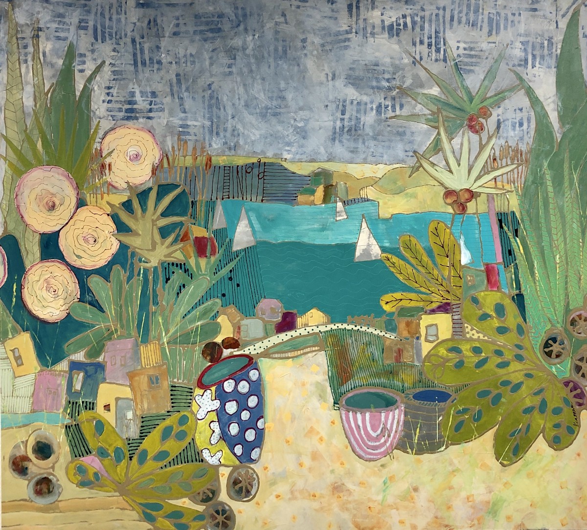 PARADISE VILLAGE by Jill Krasner 