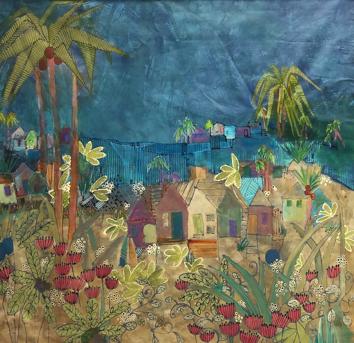 Tropical Colony by Jill Krasner 