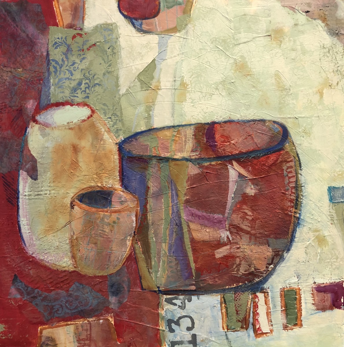 Red Vessels by Jill Krasner 