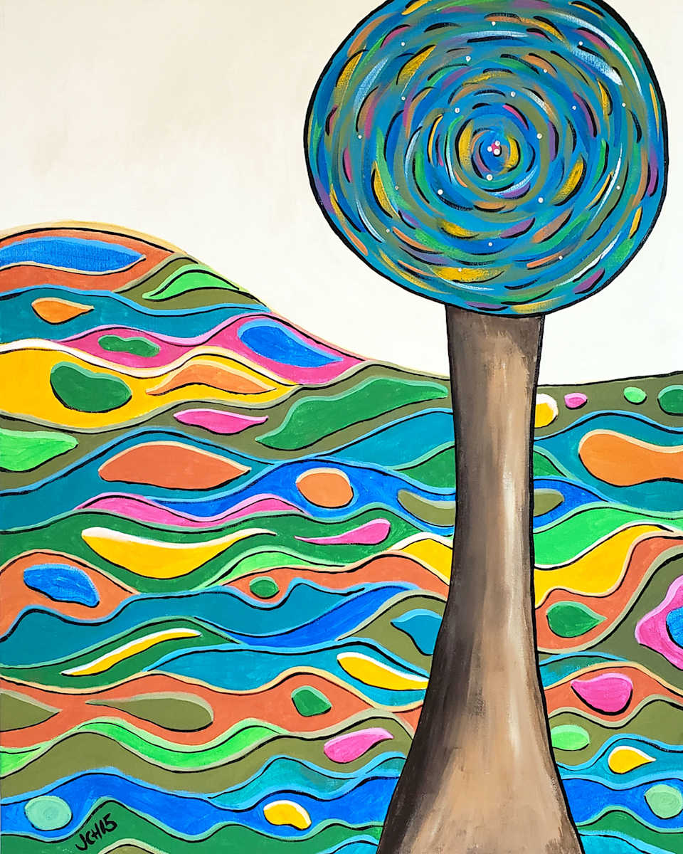 Landscape with Lollipop Tree 2015, Image 1.