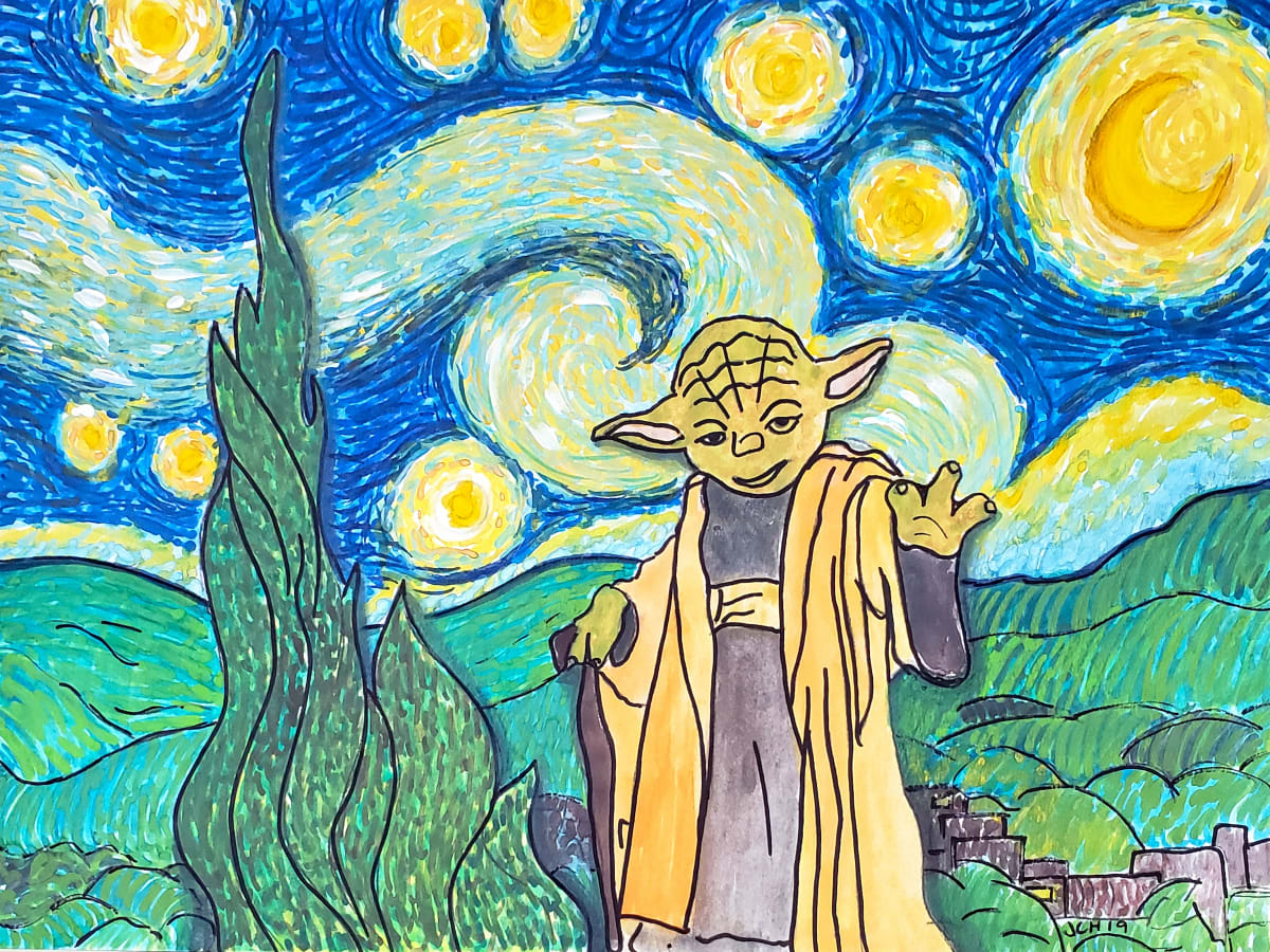 Starry Night Yoda 2020 