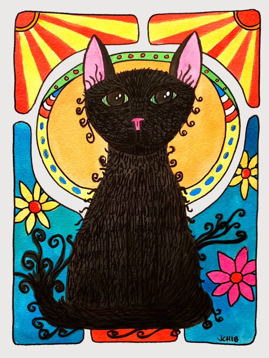 Art Deco Cat 2018 