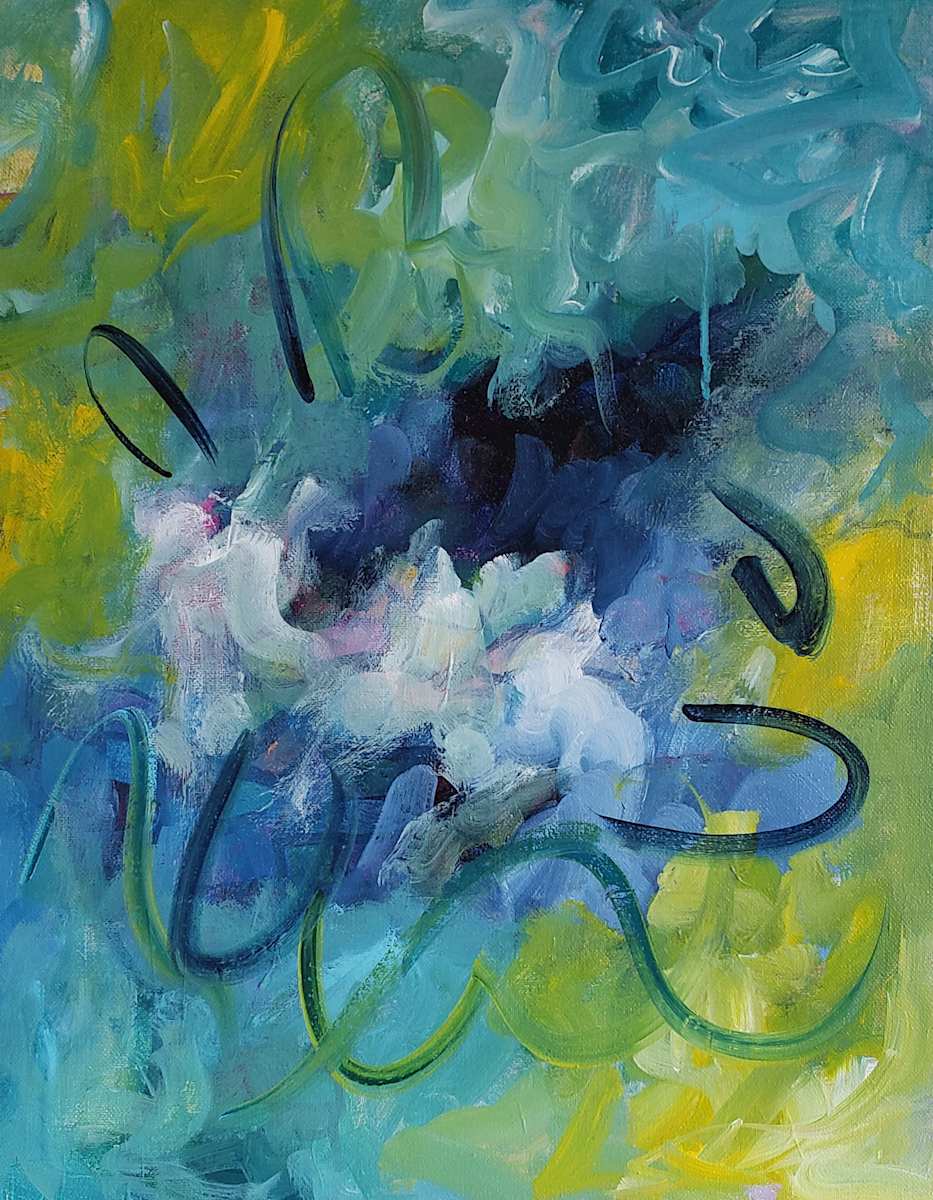 Blue in a Cloud 2020, Image 1.