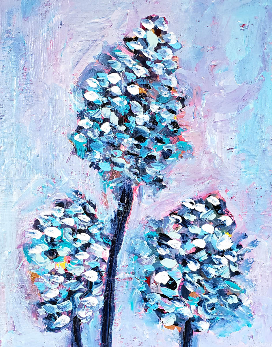 Snowy Pinecones 2021 