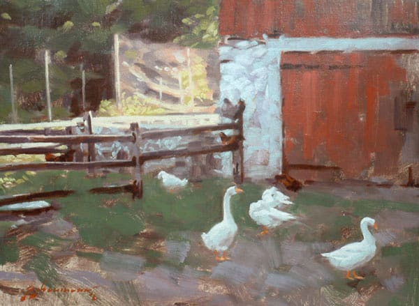 Garrett Mill Geese by Peter Schaumann, Image 6.