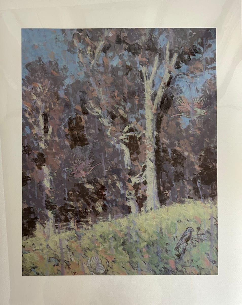 Giclee Print - Tree and Hill by Peter Schaumann, Image 2.