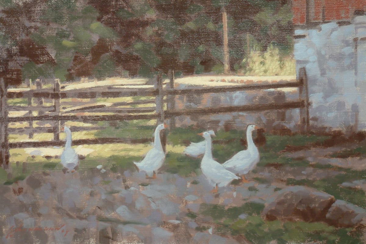 Garrett Mill Geese II by Peter Schaumann, Image 4.