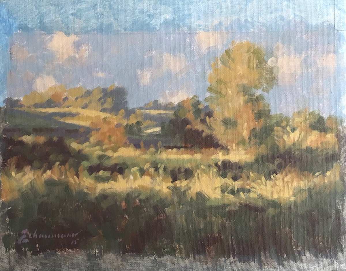 Study Late Light Okehocking II by Peter Schaumann, Image 13.