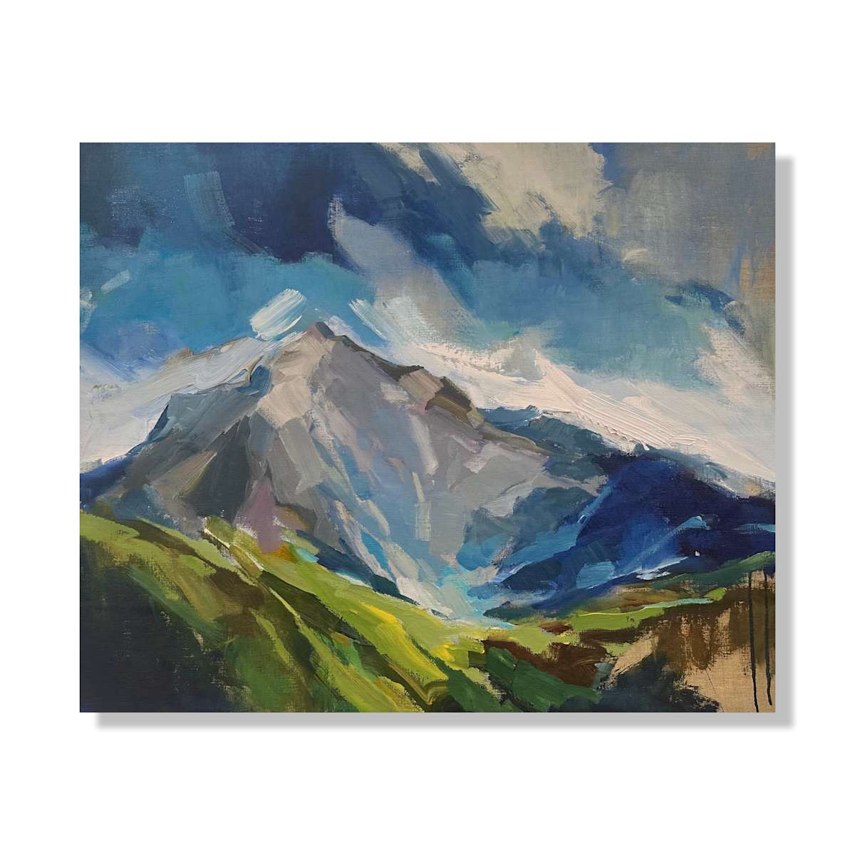 Running to the mountains by Samantha Williams-Chapelsky 