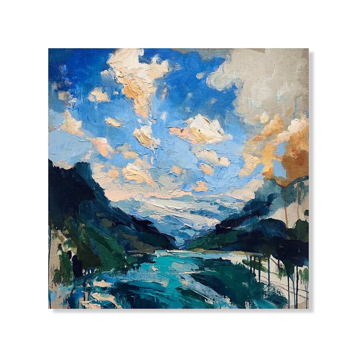 Mountains in the blue by Samantha Williams-Chapelsky, Image 2.