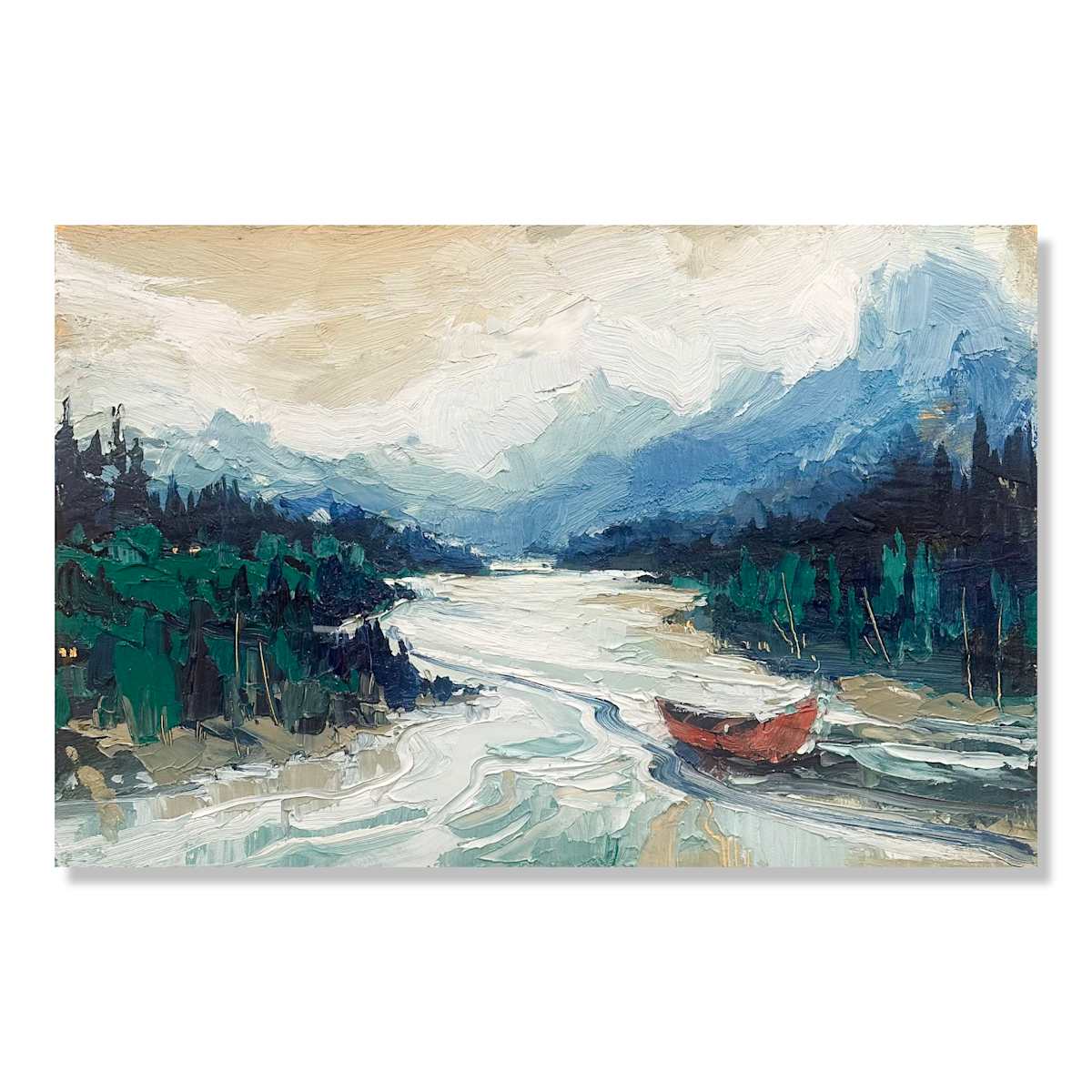 Rainy day in the mountains by Samantha Williams-Chapelsky, Image 1.