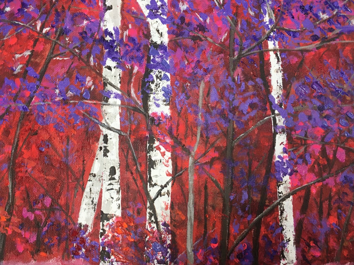 Donna's Birches, Image 1.