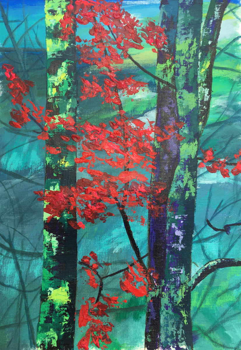 For My Sister With Love  Image: acrylic on canvas