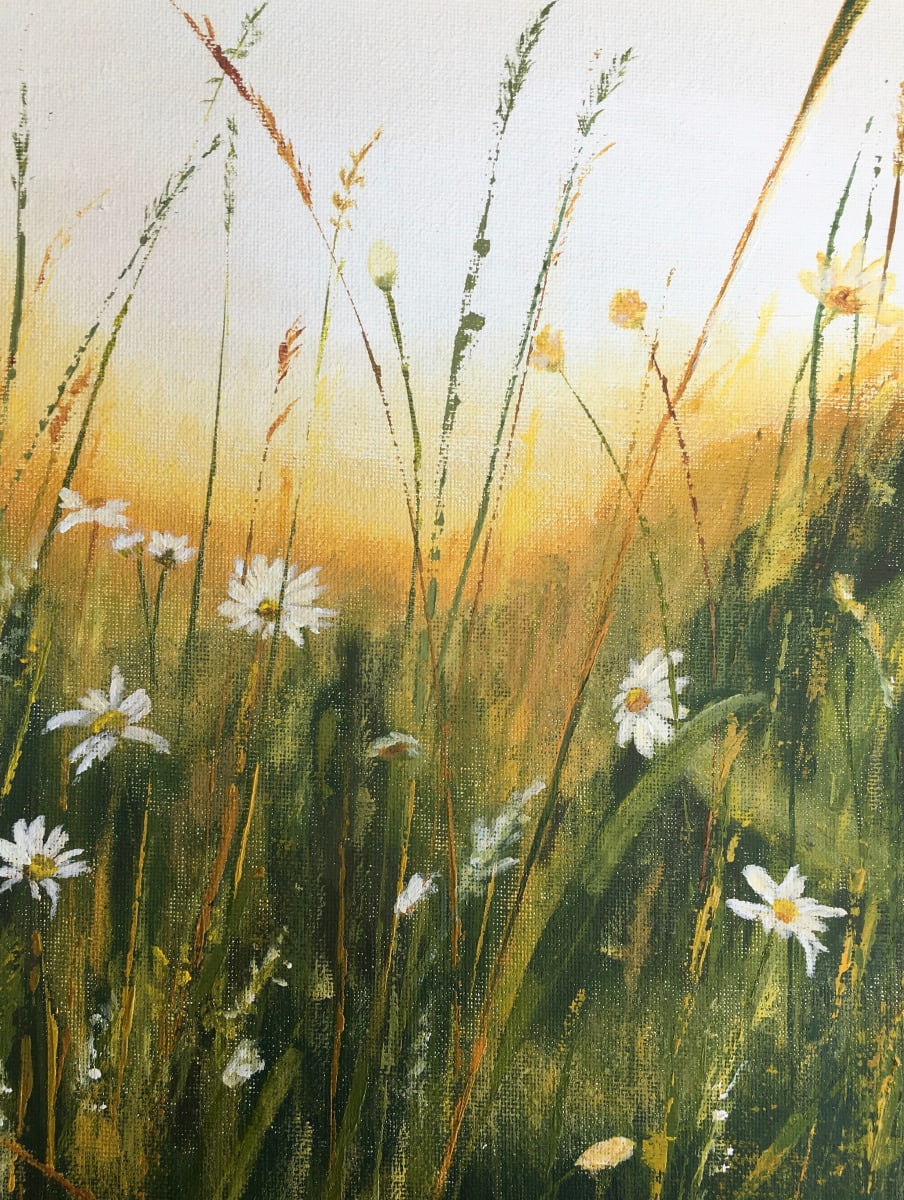 Daisy Dreams  Image: acrylic on paper