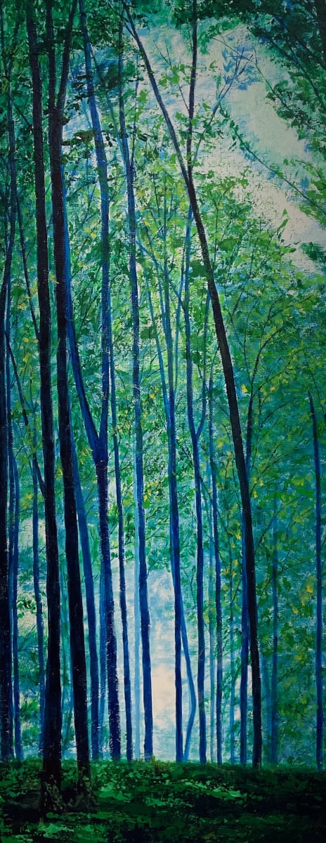 Lost In The Forest  Image: acrylic on canvas