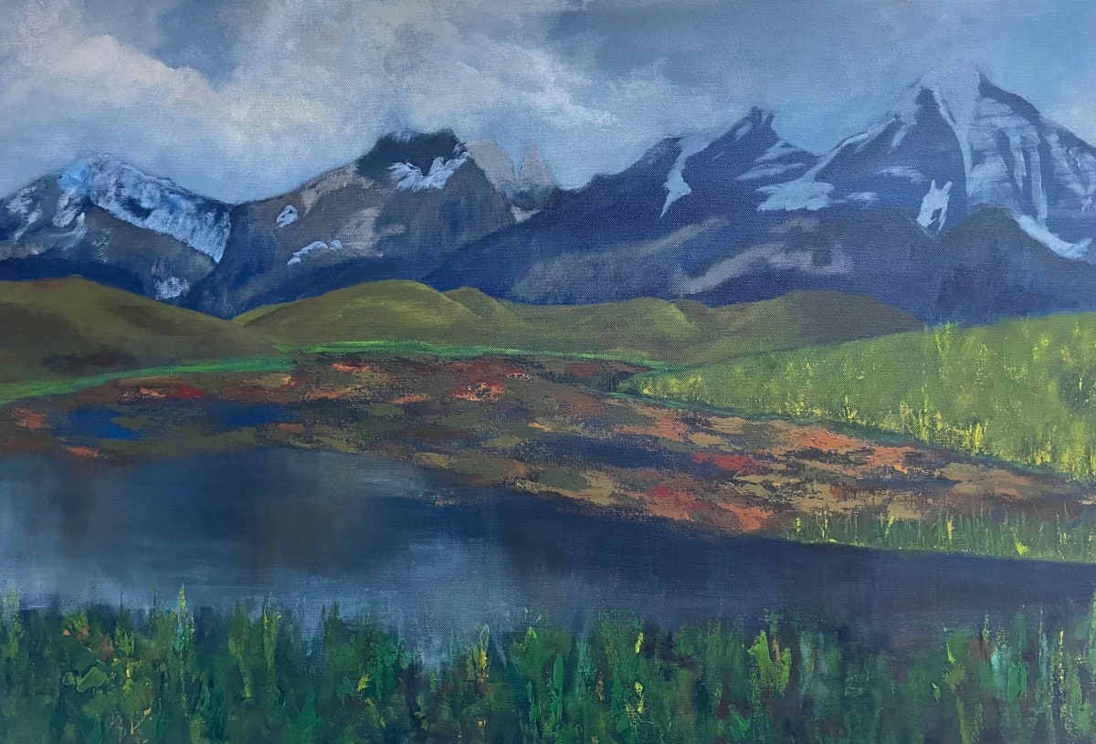 Reflections of Torres del Paine by Carol Wright, Image 1.