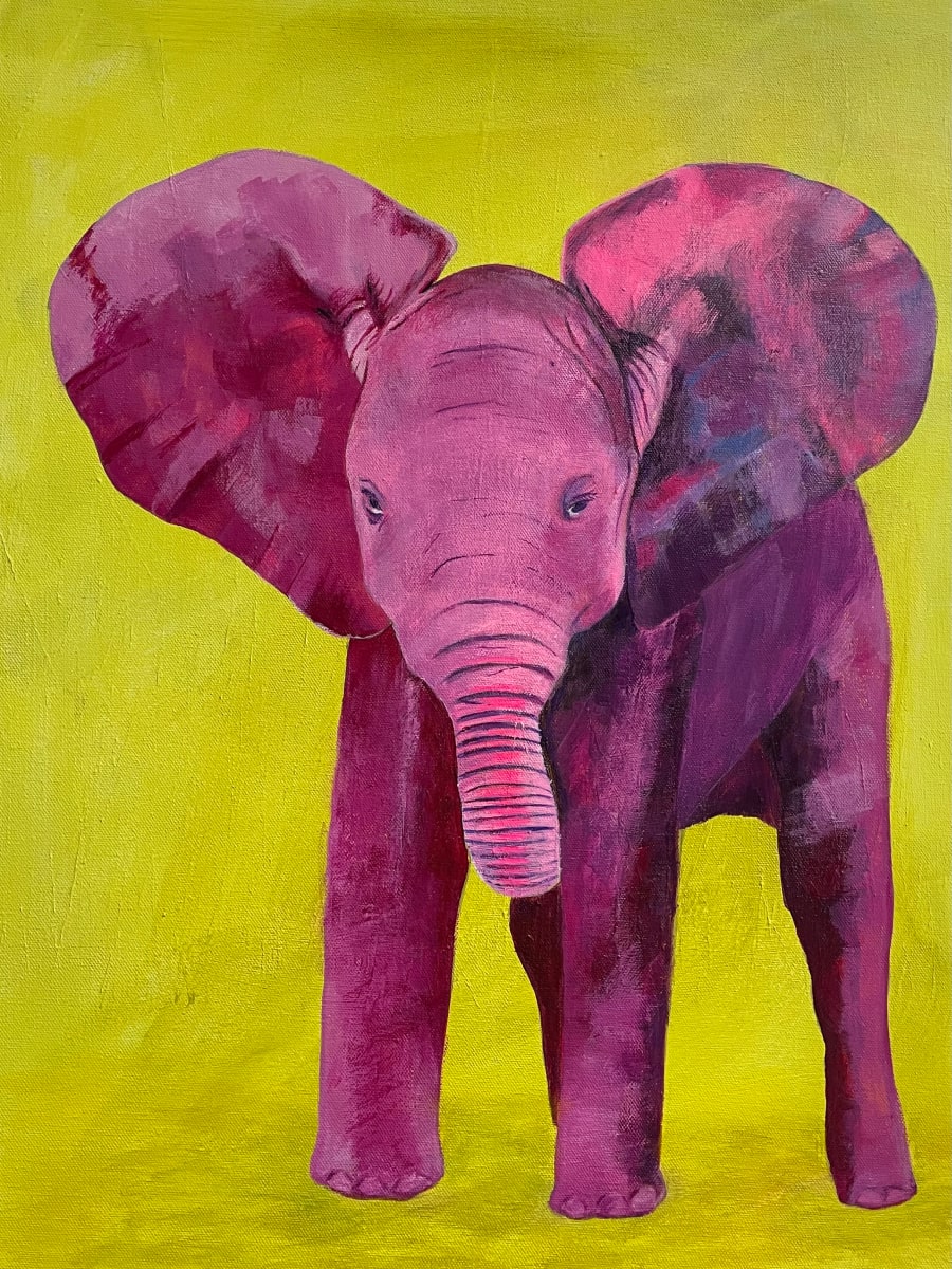 Little Pooper  Image: acrylic on canvas