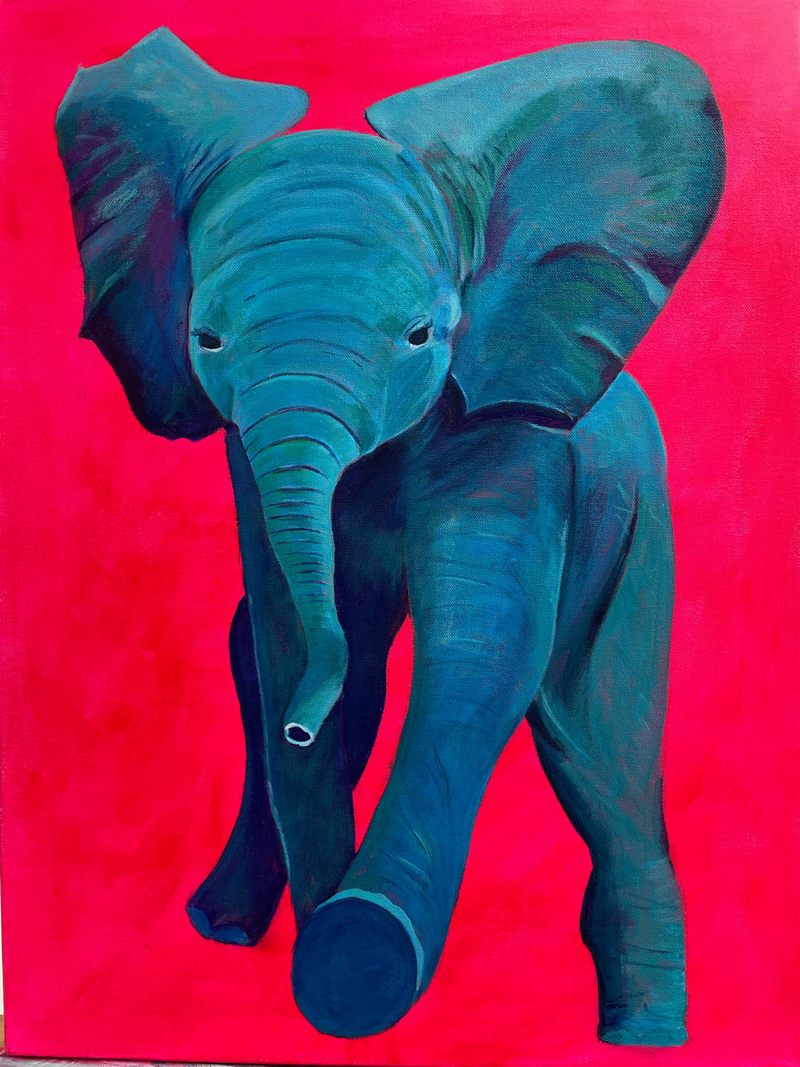 Little Pooper's Brother  Image: acrylic on canvas