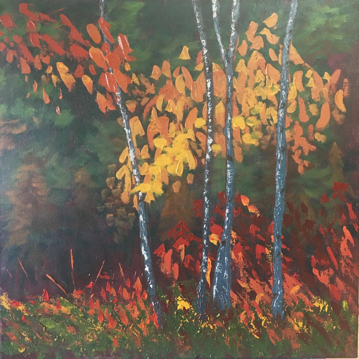 Autumn Magic  Image: acrylic on canvas