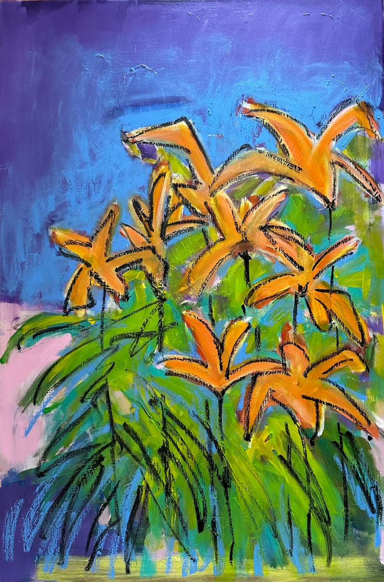Day Lilies by Marlene Roy  Image: Day Lilies 