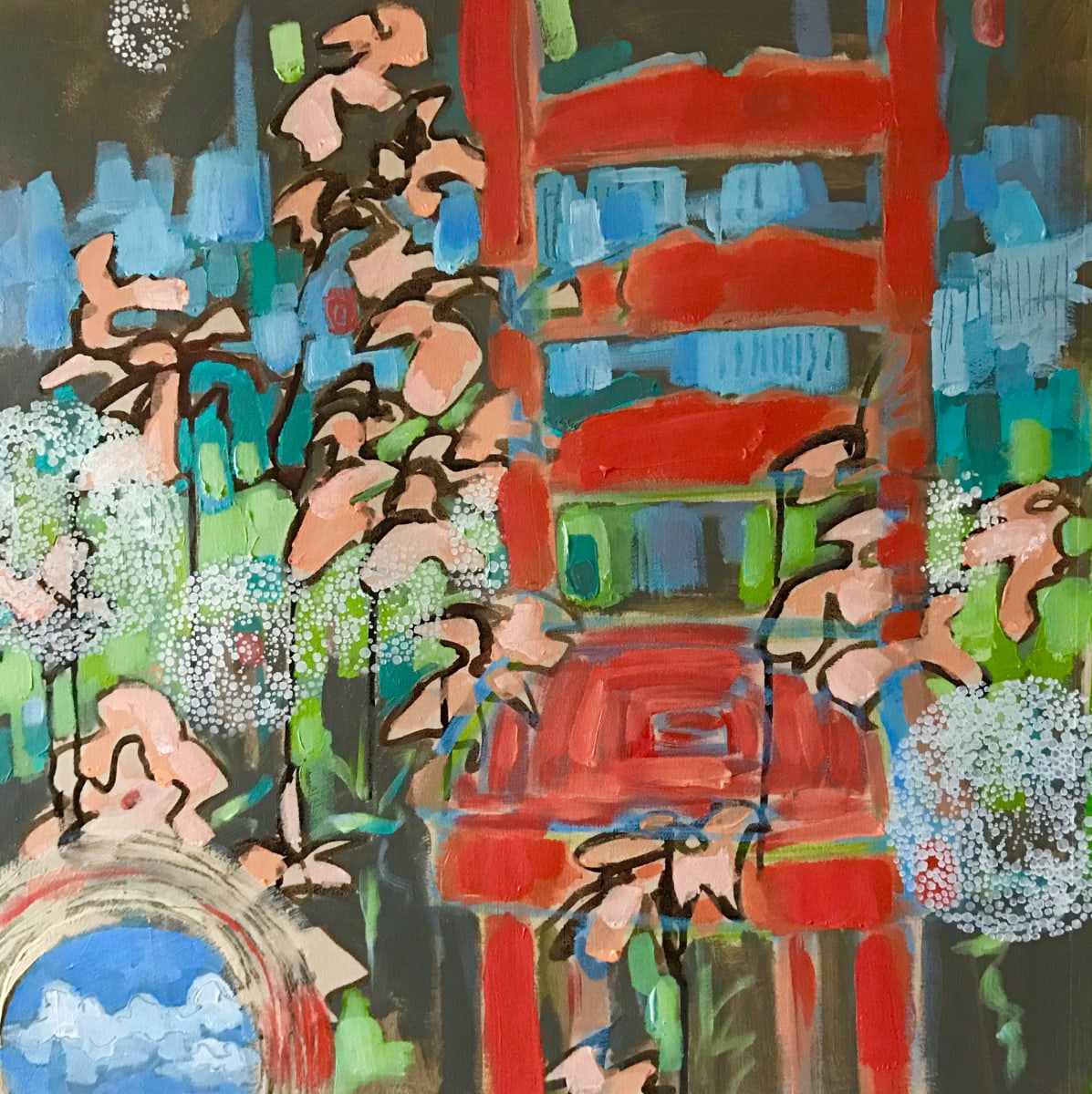 Perhaps Interiors : Red Chair by Amy Pleasant, Image 1.