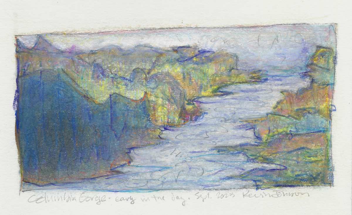 Columbia Gorge- early in the day. Sept.2023 by Kevin Johnson 