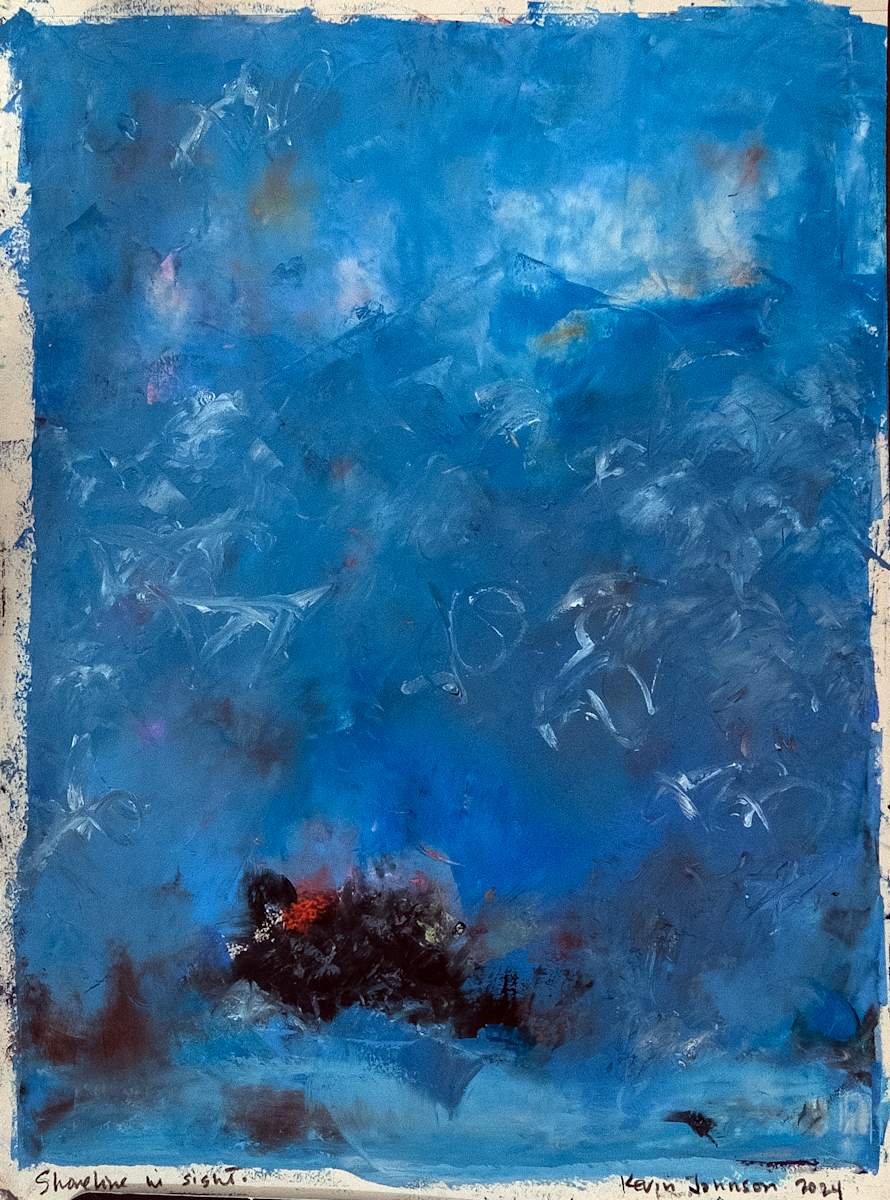 Shoreline in sight by Kevin Johnson 