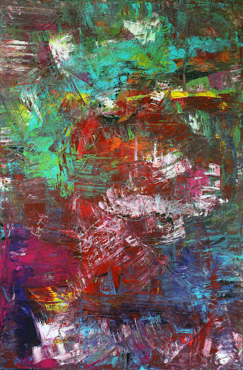 Moonlit Garden by Joy Brenner 