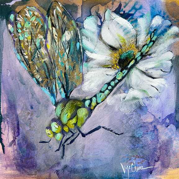 Beyond the Bloom by Linda McClure  Image: Beyond the Bloom Painting by Linda McClure