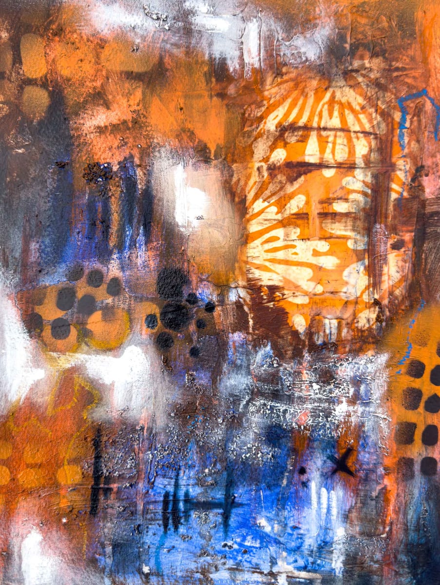 Delve Deep by Linda McClure  Image: Delve Deep, Abstract by Linda McClure