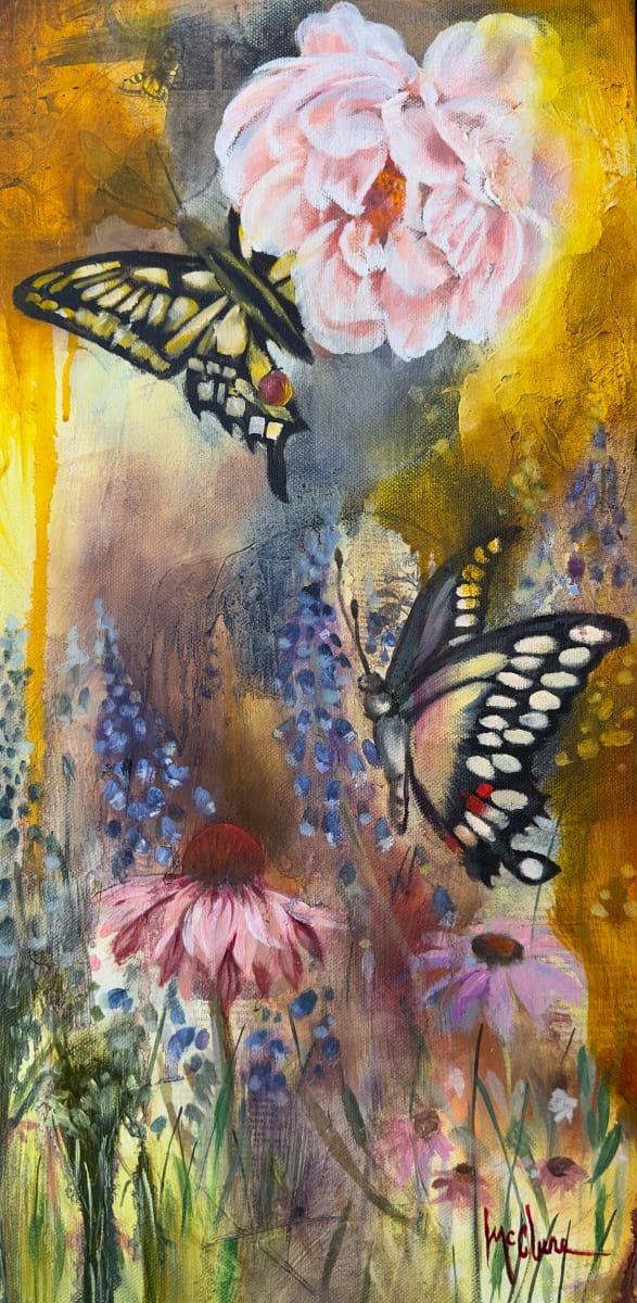 Warm Contemplation by Linda McClure  Image: Warm Contemplation painting by Linda McClure