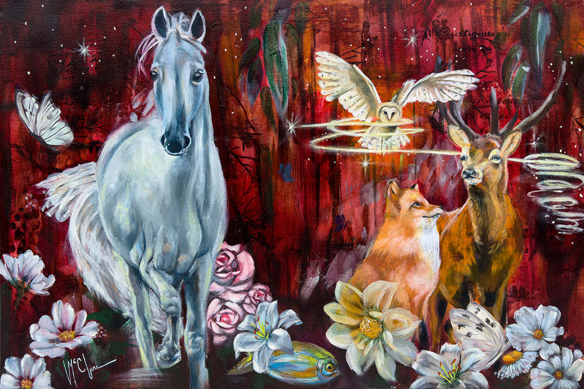 Light Adventure by Linda McClure  Image: Light Adventure Painting by Linda McClure